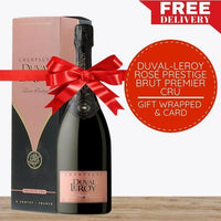 Duval-Leroy Rosé Prestige Brut Premier Cru - Champagne, France - Gift Box & Wrapped