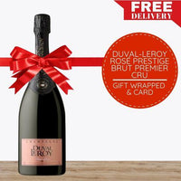 Duval-Leroy Rosé Prestige Brut Premier Cru - Champagne, France - Gift Box & Wrapped - Pop Up Wine