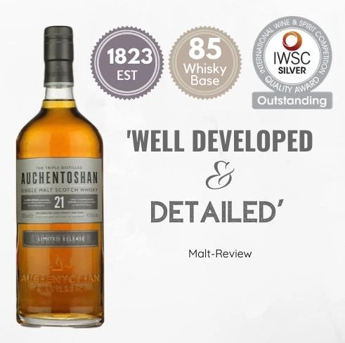 AUCHENTOSHAN 21Y~ LOWLAND, SCOTLAND
