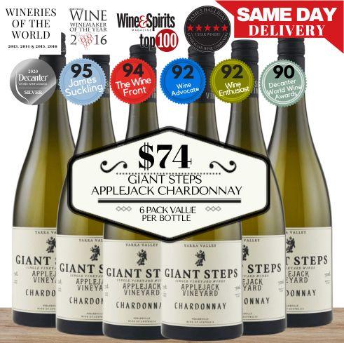 Giant Steps Applejack Chardonnay ~ Yarra Valley, Australia ~ 6 pack value