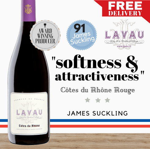 Lavau Côtes du Rhône Red - Rhone, France