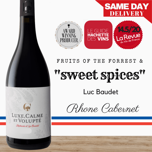 Luxe, Calme and Volupté Cabernet Sauvignon Merlot Red -  Languedoc, France