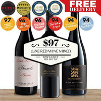 Luxe Red Wine Mixed 3 Pack Value