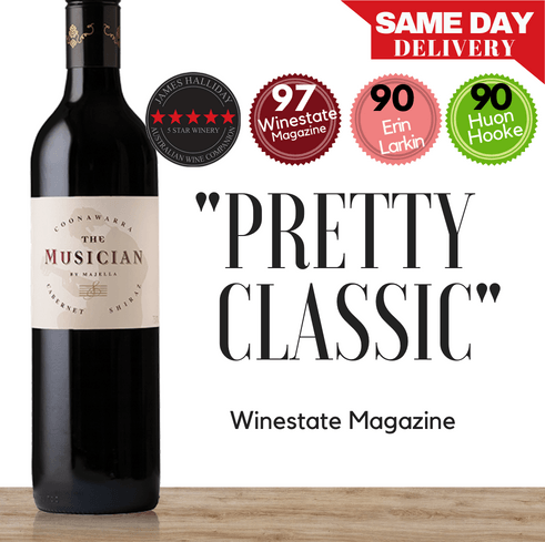 Majella The Musician Cabernet Shiraz ~ Coonawarra, South Australia