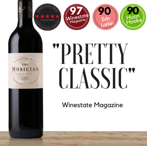 Majella The Musician Cabernet Shiraz ~ Coonawarra, South Australia