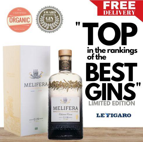 Melifera Gin ~ Edizione Corsa ~ Organic ~ Limited Edition ~ Luxe Gift Box ~ Corsica, France - Free gine delivery