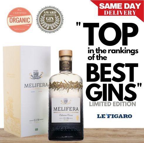 Melifera Gin ~ Edizione Corsa ~ Organic ~ Limited Edition ~ Luxe Gift Box ~ Corsica, France - same. day alcohol delivery
