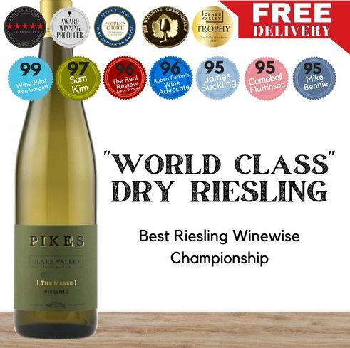 Pikes The Merle Riesling 2022 - Clare Valley, Australia - Pop Up Wine