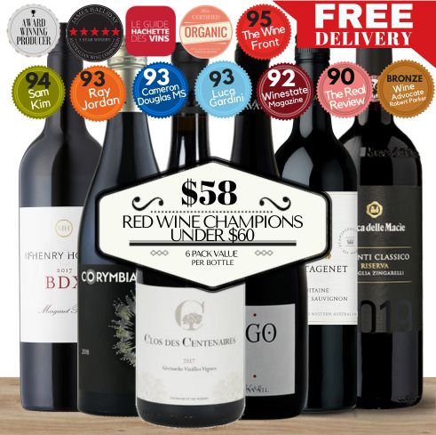 Red Wine Champions – Under $60