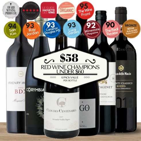 Red Wine Champions – Under $60