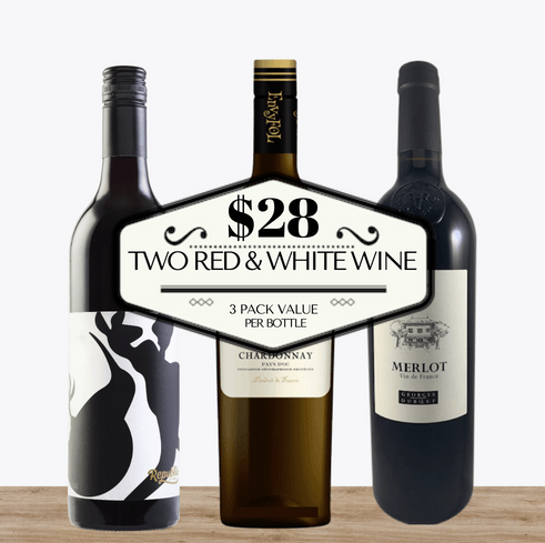 Two Red & White Wine 3 Pack Value
