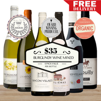 Burgundy Wine Mixed - 6 Pack Value