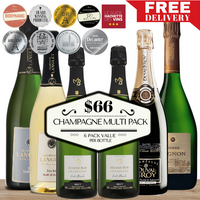 Champagne Multi Pack - 6 Pack Value