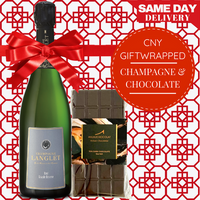 Champagne & Gourmet Chocolate CNY Gift-Wrapped