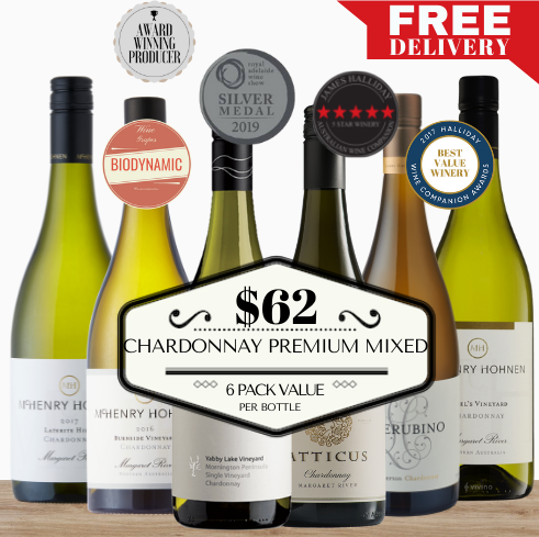 Chardonnay Premium Mixed ~ 6 Pack Value
