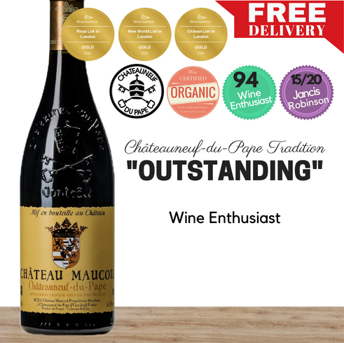 Chateau Maucoil Chateauneuf-du-Pape Tradition Red - Rhone, France