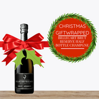 Billecart Brut Reserve Haft Bottles Champagne Christmas Gift-Wrapped