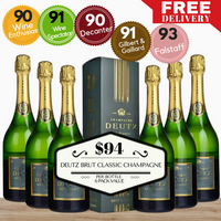 Deutz Brut Classic Champagne - Gift Box  - 6 Pack Value