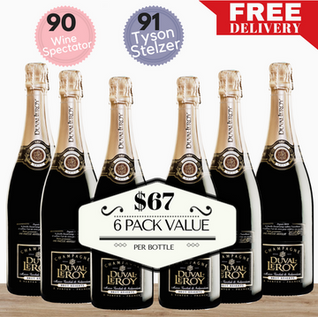 Duval-Leroy Brut Reserve Champagne - 6 Pack Value