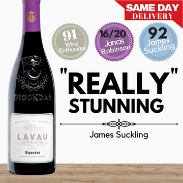 Lavau Gigondas Rouge - Rhone, France