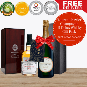 Laurent Perrier Champagne & Deluxe Whisky Gift Pack