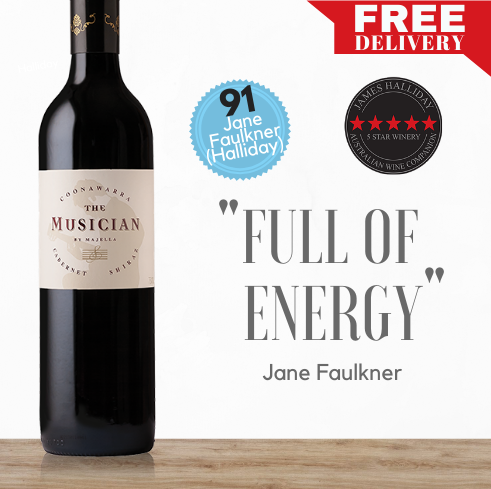 Majella The Musician Cabernet Shiraz ~ Coonawarra, South Australia