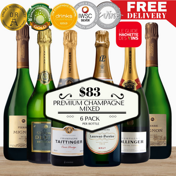 Premium Champagne  Mixed - 6 Pack Value