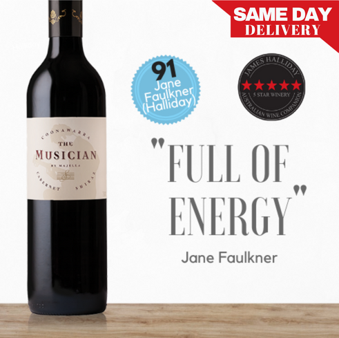 Majella The Musician Cabernet Shiraz ~ Coonawarra, South Australia