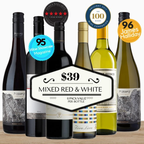 Red & White Premium Mixed Box - 6 Pack Value