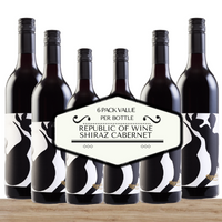 Republic of Wine Shiraz 2018 ~ South Australia - 6 Pack Value