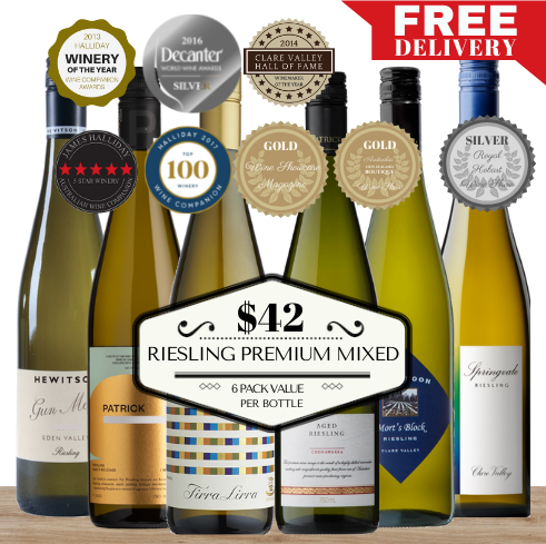 Riesling Premium Wine Mixed - 6 Pack Value