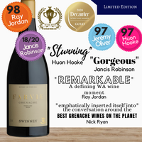 Buy this 98/100 rated Grenache, claimed by some wine critics as amongst the best Grenache in the world. This limited edition red wine is only available from Singapore's favourite online wine shop, Pop Up Wine. Same-day and free delivery available. We offer contactless delivery. Free delivery for any 24 bottles of wine. Get this exceptional fine Australian red wine delivered today. We're delivering wine today and every day, including public holidays and Sundays.