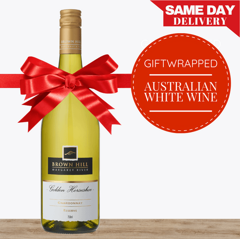 Premium Australian White Wine Gift-Wrapped
