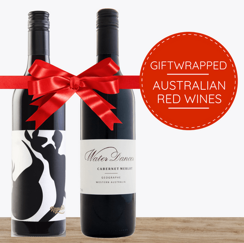 Australian Red Wines Gift Wrapped