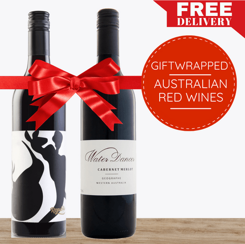 Australian Red Wines Gift Wrapped