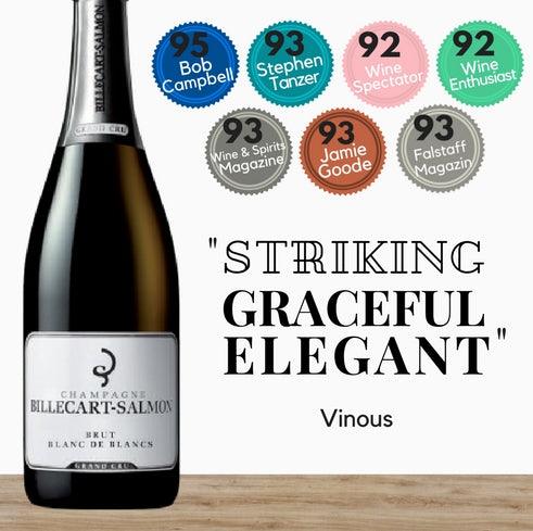 Billecart Salmon Fine French Champagne. Great for special occasions. Same day fast delivery. Cheap price available only from Pop Up Wine in Singapore.
