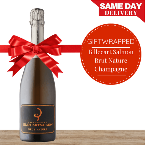 Billecart Salmon Brut Nature Champagne ~ Gift Wrapped