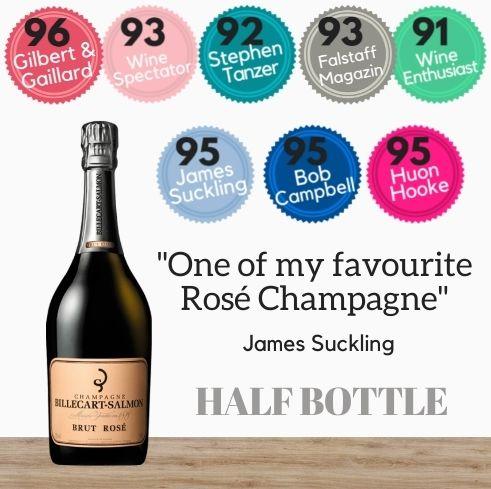 Billecart Salmon French Champagne Half bottle. Great value fine wine only from Pop Up Wine in Singapore. Fast delivery today guaranteed.