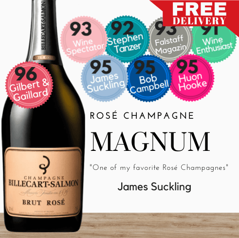 Billecart Salmon Brut Rose Magnum - Champagne France