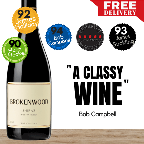 Brokenwood Hunter Valley Shiraz ~ Hunter Valley, NSW, Australia