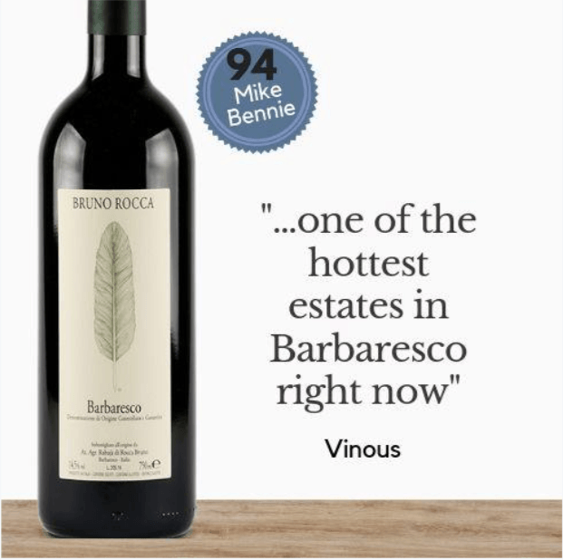 Great Nebbiolo wine from Barbaresco. Italian red wine available online at great value from Pop up Wine in Singapore. Same day delivery.