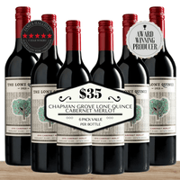 Buy this 6 pack of Chapman Grove Lone Quince Cabernet Merlot from Pop Up Wine, Singapore's favourite online wine store. Buy in bulk and save. Perfect box of champagne for events, parties, weddings, and gifts. Same-day wine and champagne delivery today to your door.
