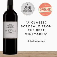 Château La Justice (Organic) 2016 ~ Bordeaux, France - Pop Up Wine