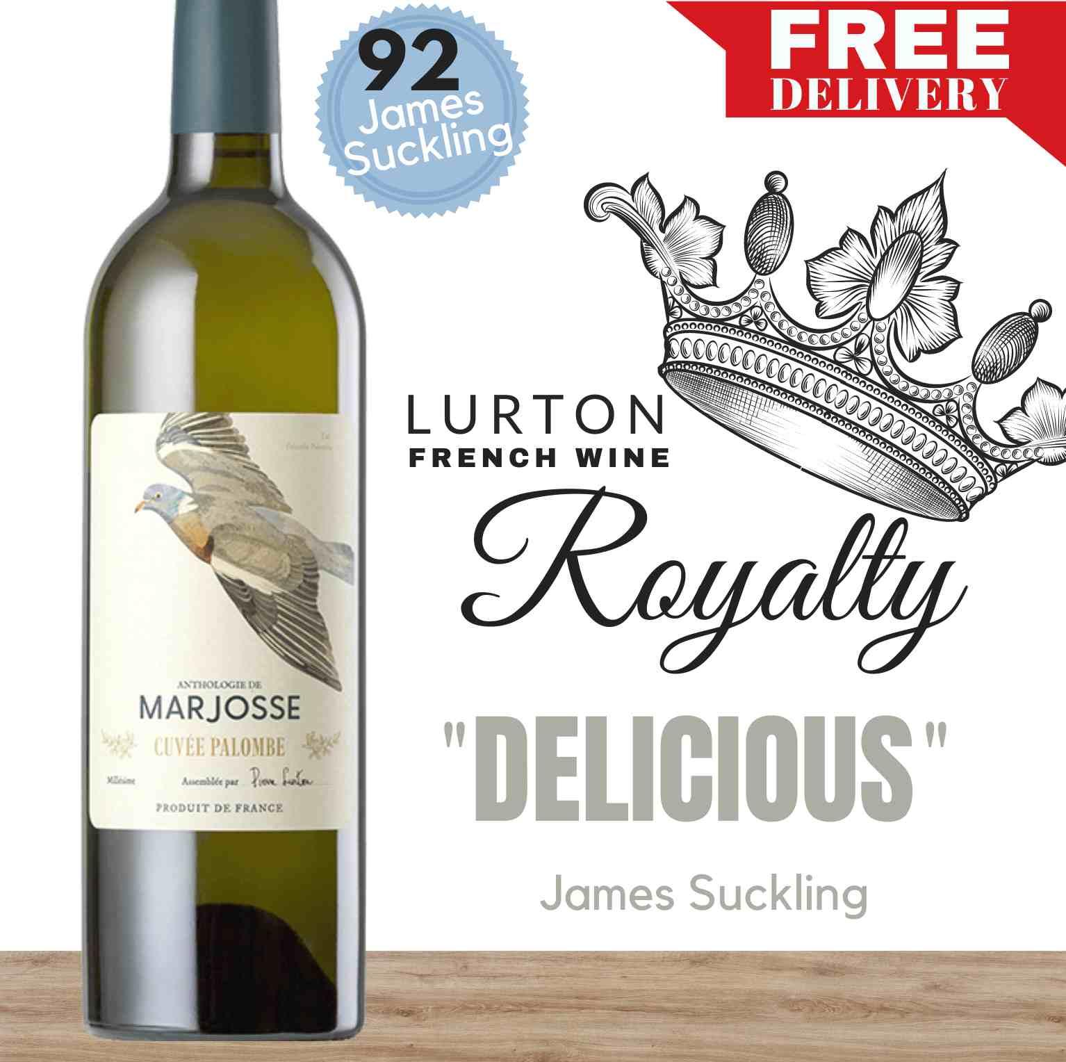 Chateau Marjosse Pierre Lurton Cuvee Palombre White - Bordeaux, France