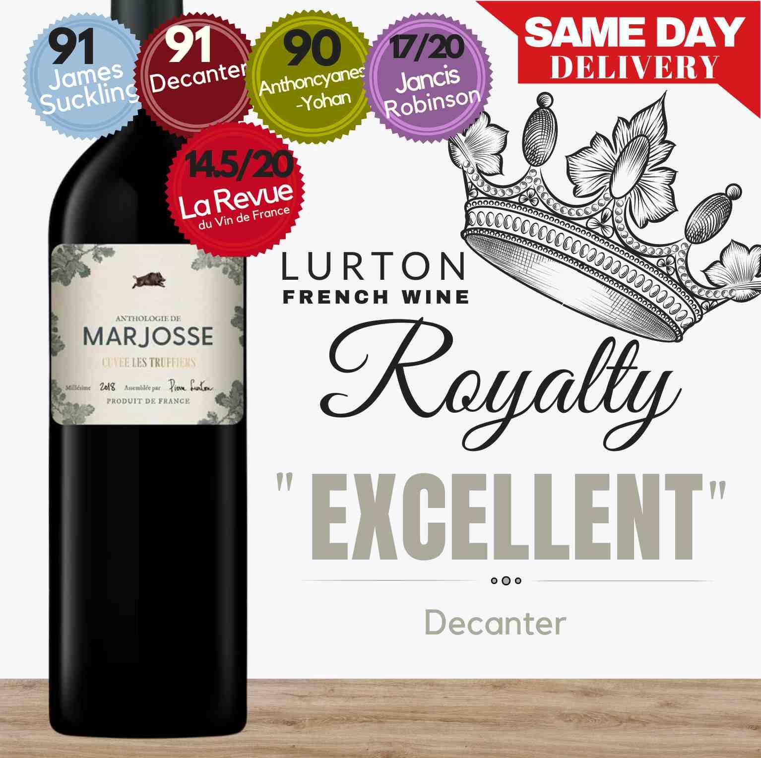 Chateau Marjosse Pierre Lurton Cuvee Truffiers'Rouge - Bordeaux, France