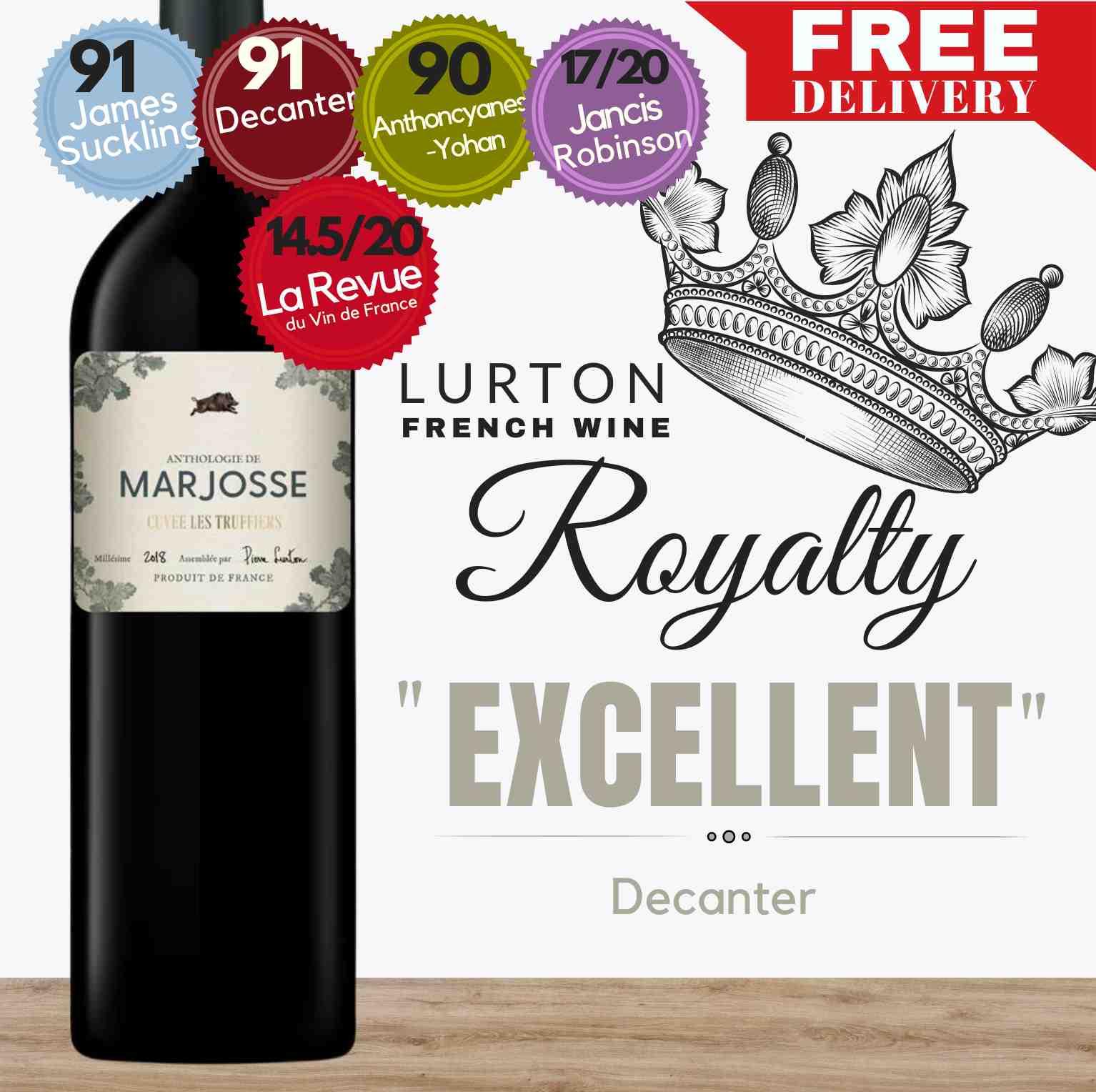 Chateau Marjosse Pierre Lurton Cuvee Truffiers'Rouge - Bordeaux, France