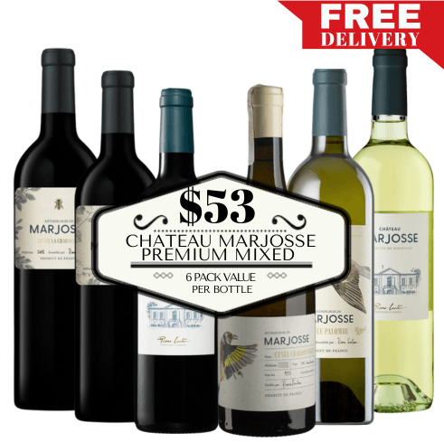 Chateau Marjosse Premium Mixed Wine - 6 Pack Value
