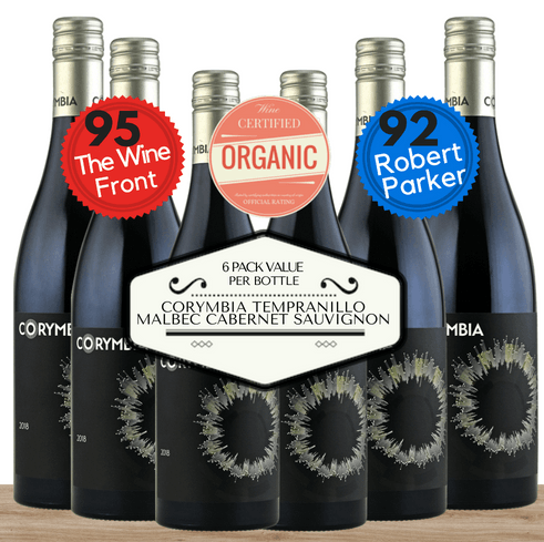 Corymbia Tempranillo Malbec Cabernet Sauvignon (Organic) 2016 - Swan Valley, Western Australia - 6 Pack value - Pop Up Wine