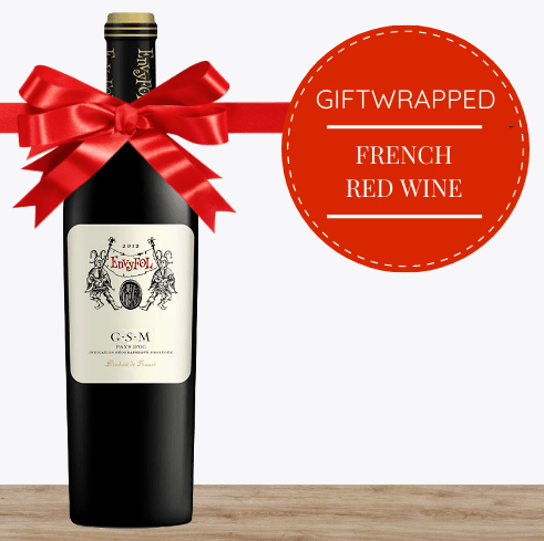 French Red Wine - Giftwrapped