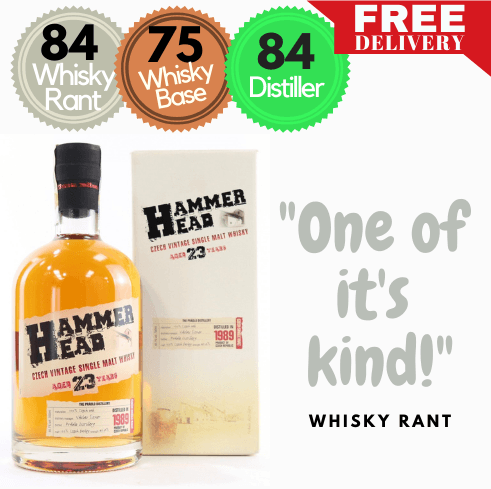 Hammer Head 23 Years, Single Malt Whisky ~ Czechoslovakia